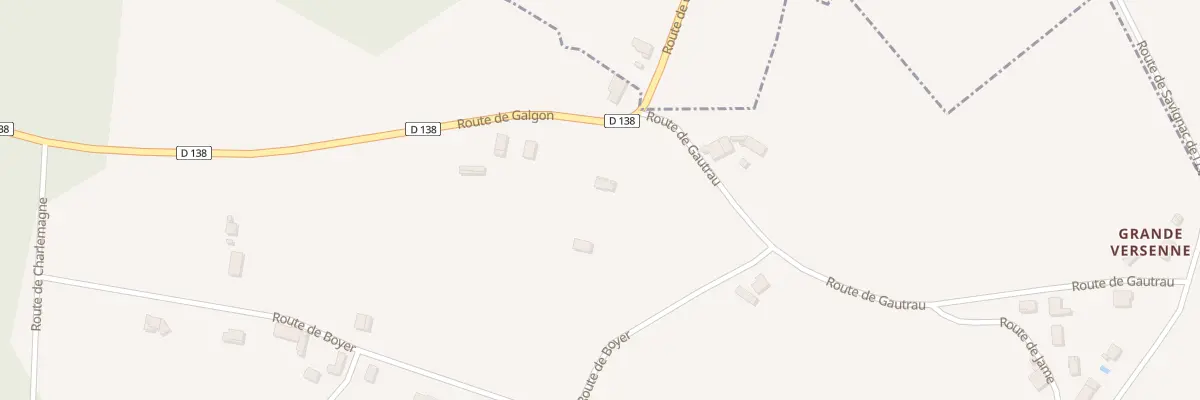 Plan du 62E Gautrau Est à Savignac-de-l’Isle