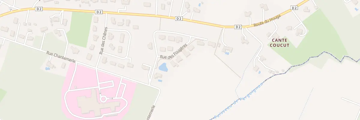 Plan du 4 Rue des Fougères à Aire-sur-l’Adour