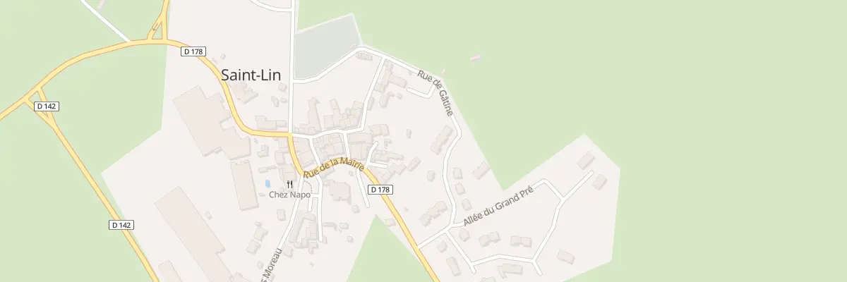Plan du 9 Rue de Gâtine à Saint-Lin