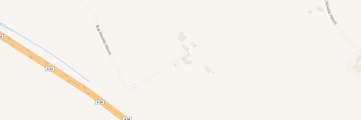 Plan du 61 Rue Nouste Henric à Andoins