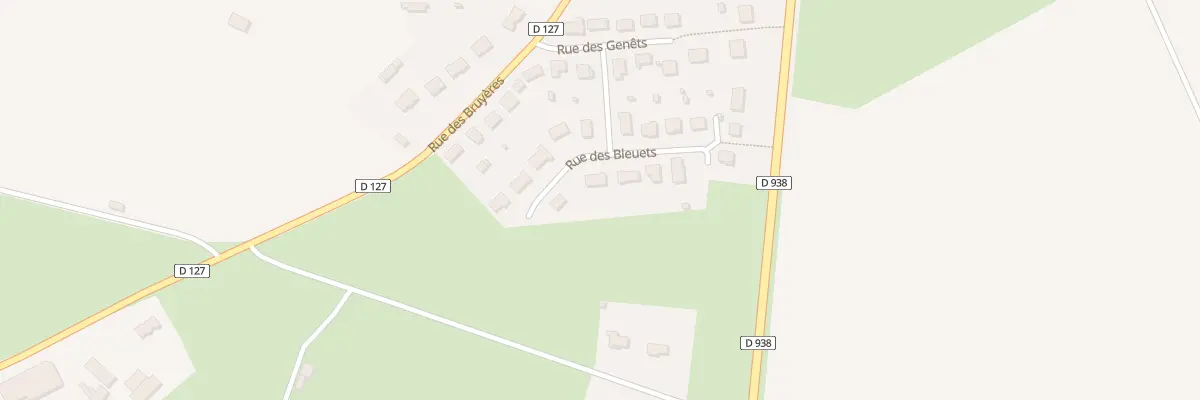 Plan du 8 Rue des Bleuets à Lageon