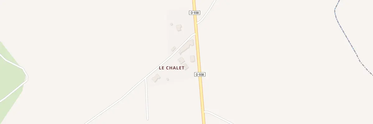 Plan du Chalet à Viennay
