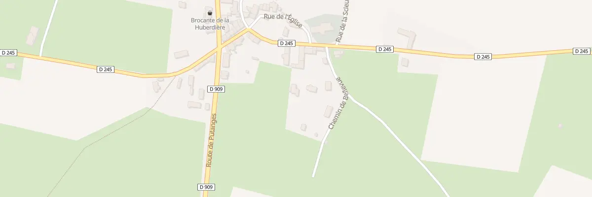 Plan du 4 Che de Bellevue à Bazoches-au-Houlme