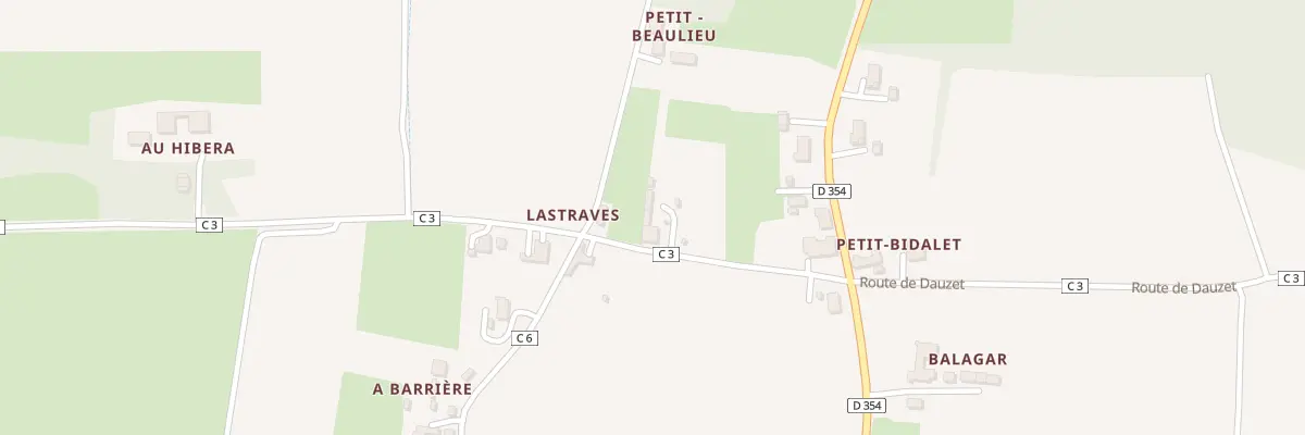 Plan du 2949 Rte de Saint-Vidou au Frêche