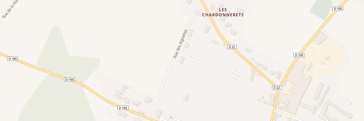 Plan du 5 Rue des Aigrettes à Réparsac