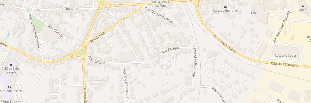 Plan du 31 Rue Pasteur à Parthenay