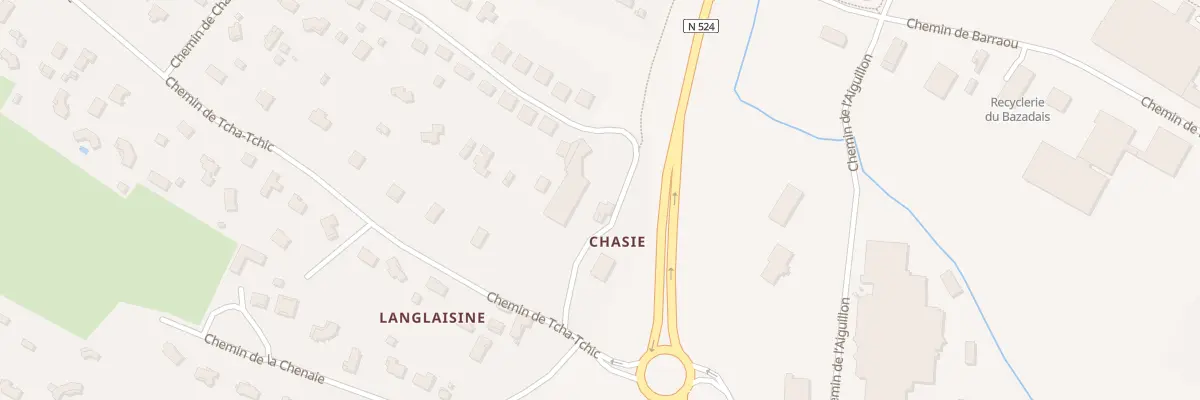 Plan du 5 Chasie Est à Bazas