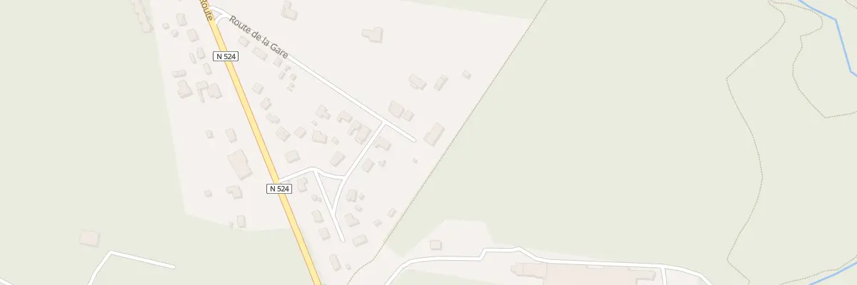 Plan du 298 Rte de la Gare à Bernos-Beaulac