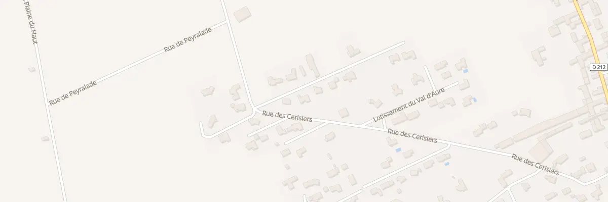 Plan du 2 Rue du Pré du Roy à Beuste