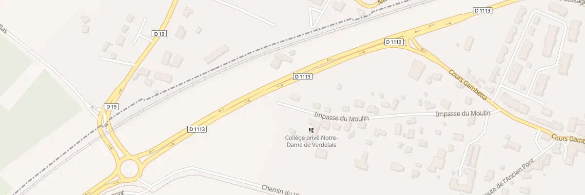 Plan du 24 Imp du Moulin à Saint-Macaire