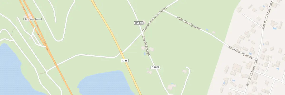 Plan du 19 Rue du Bocage aux Billaux