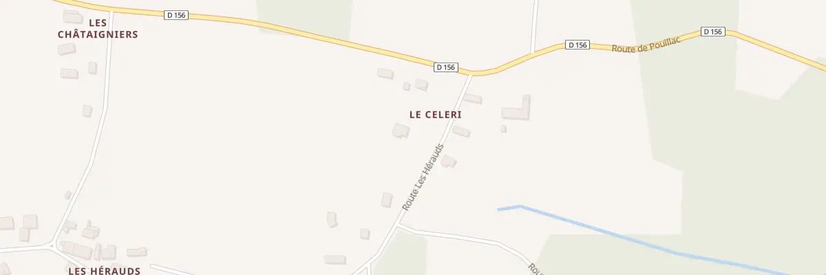 Plan du 5127 Les Champs de la Fosse à Saint-Palais-de-Négrignac