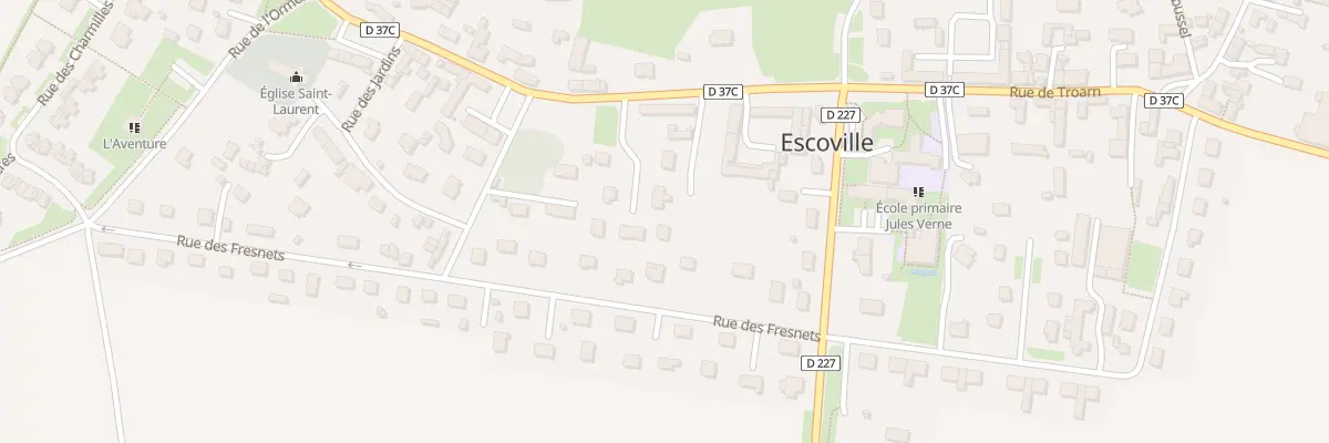 Plan du 5 Imp des Pommiers à Escoville