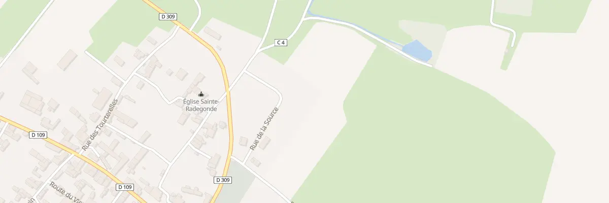 Plan du 7 Rue de la Source à Ensigné