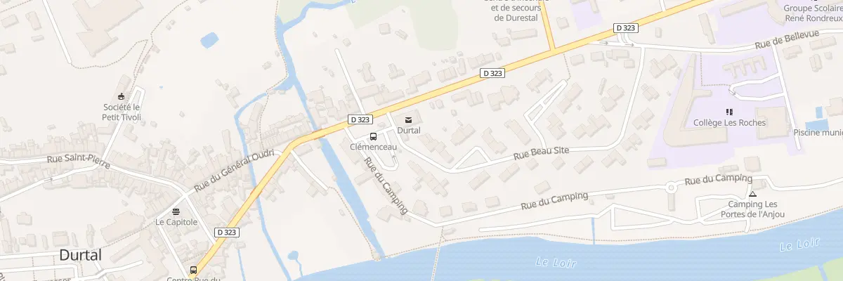 Plan du 3 Rue Beau Site à Durtal