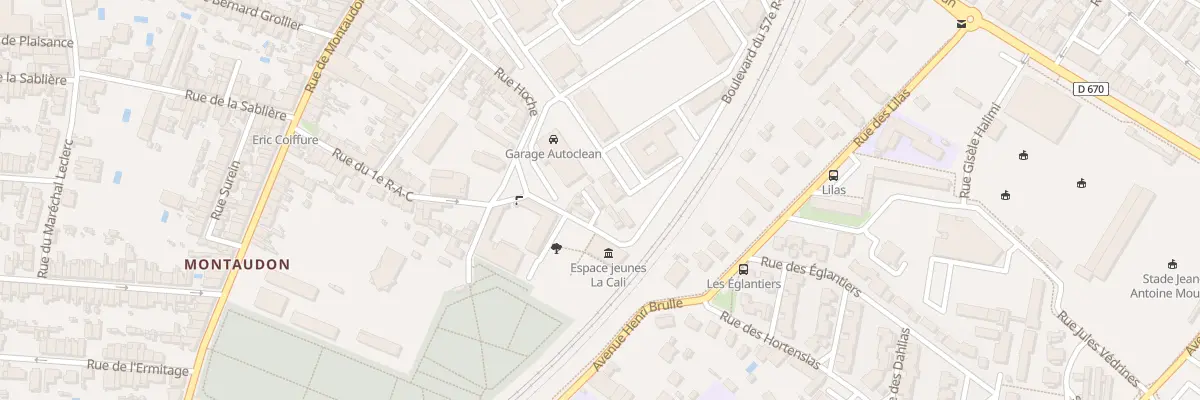 Plan du 33B Rue du 1er Rac à Libourne