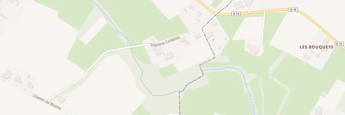 Plan du 46 Contillon à Porte-de-Benauge