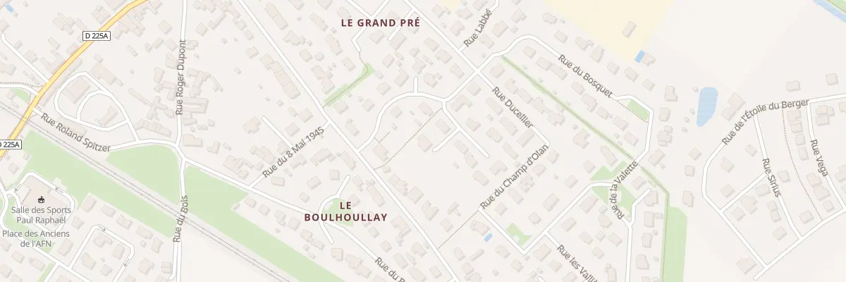 Plan du 4 Rue de la Croix Grente à Frénouville
