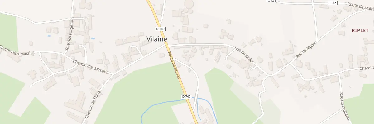 Plan du 151 Rte de Brioux à Périgné