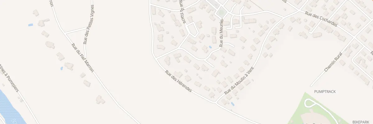 Plan du 19 Rue du Meunier à Thouars