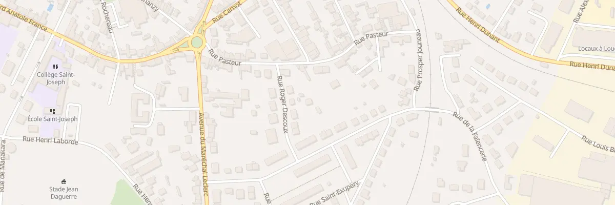 Plan du 5 Rue Roger Descoux à Parthenay