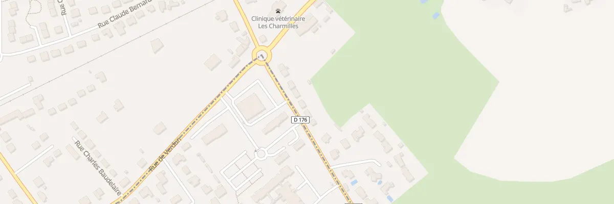 Plan du 11 Rue du Pre Maingot à Parthenay