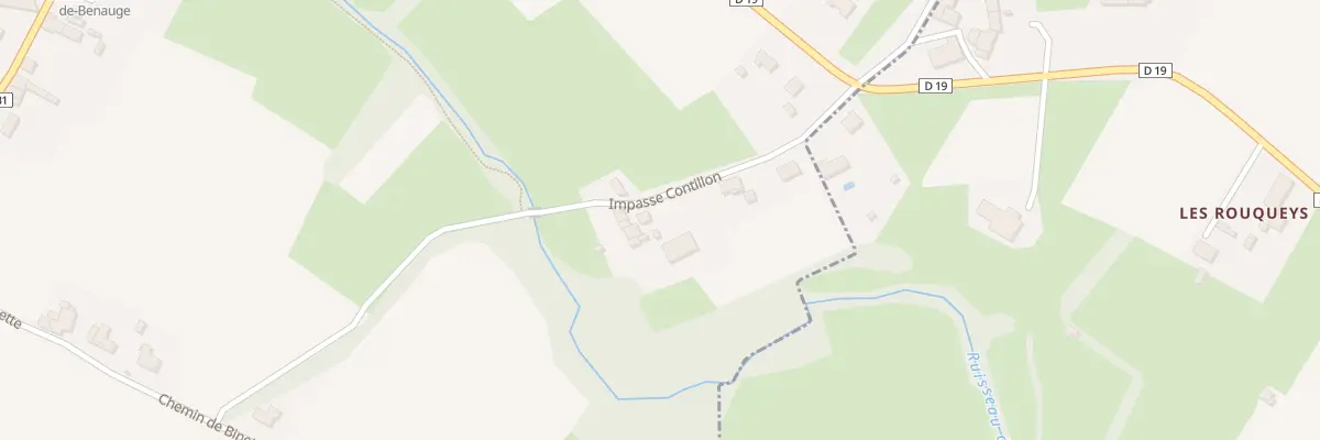 Plan du 539 Contillon à Porte-de-Benauge