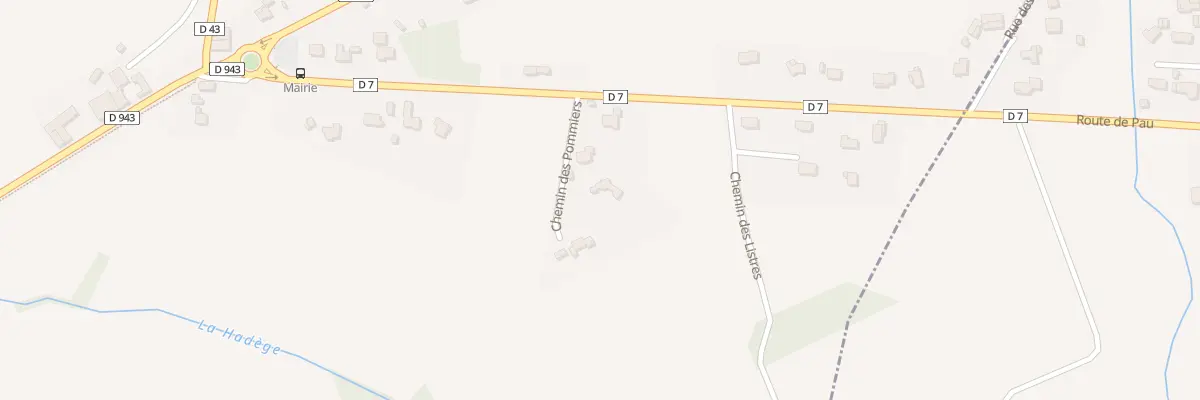 Plan du 9508 Rte de Vic Bigorre à Saint-Jammes