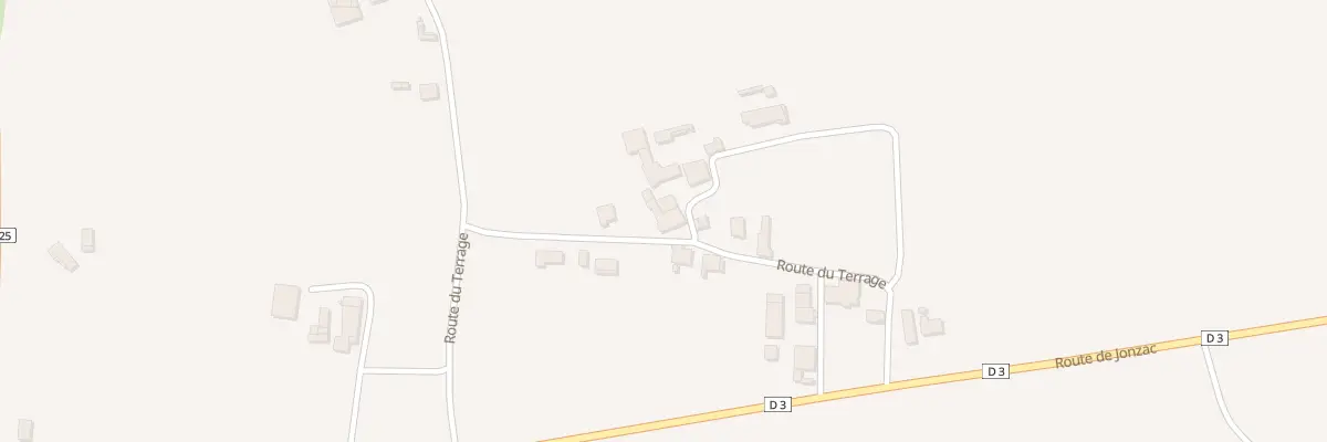 Plan du 725 Rte du Terrage à Guimps