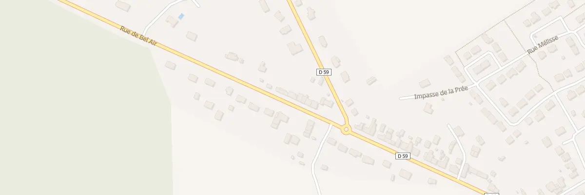 Plan du 58 Rue de Bel-Air à Jarzé Villages