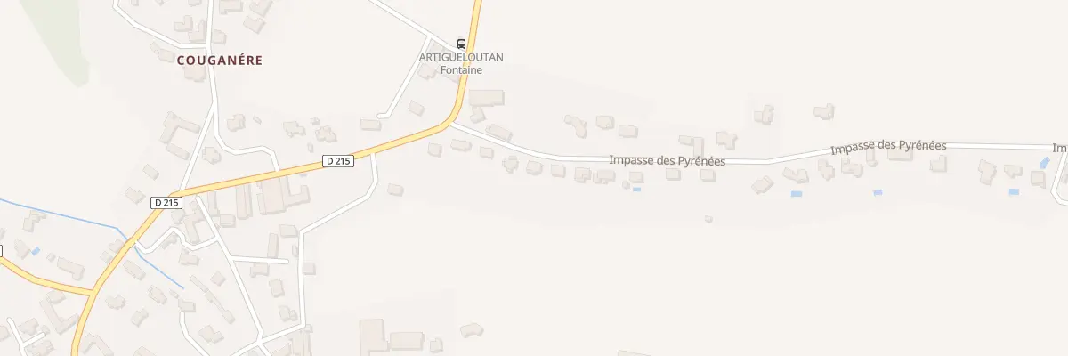 Plan du 6 Imp des Pyrénées à Artigueloutan