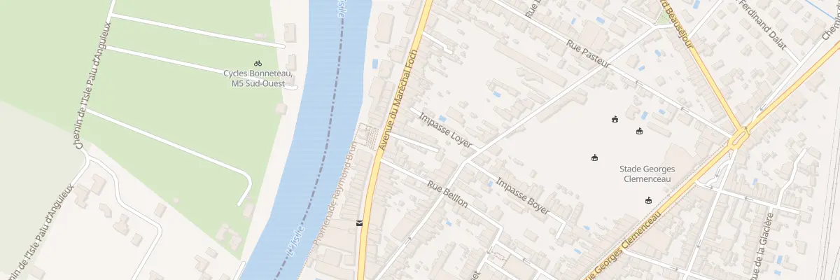 Plan du 9 Imp Garitey à Libourne