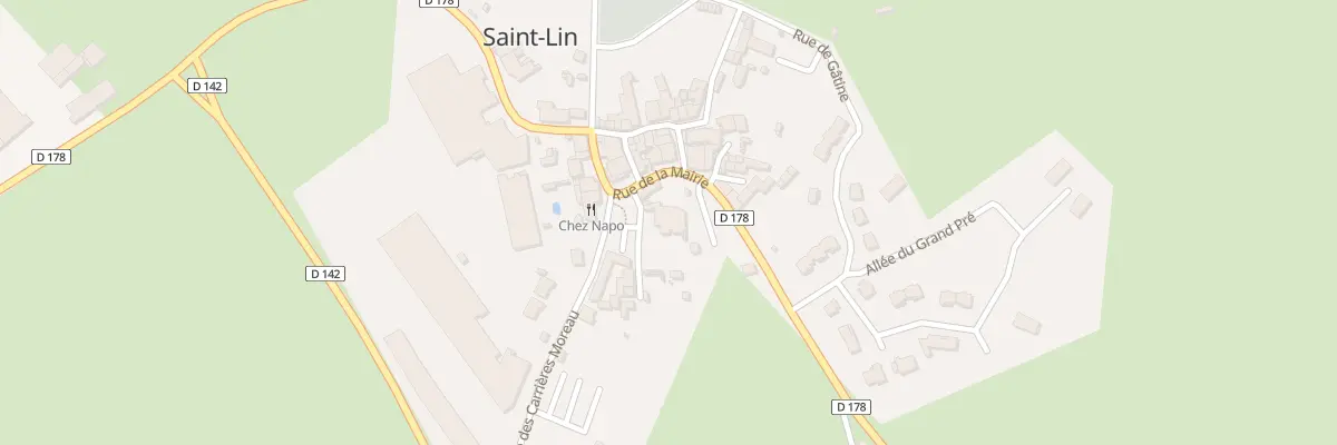 Plan du 1 Imp de la Magnaquerie à Saint-Lin