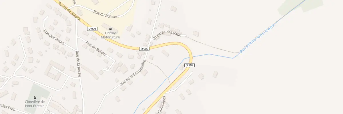 Plan du 7 Rte de Falaise à Putanges-le-Lac