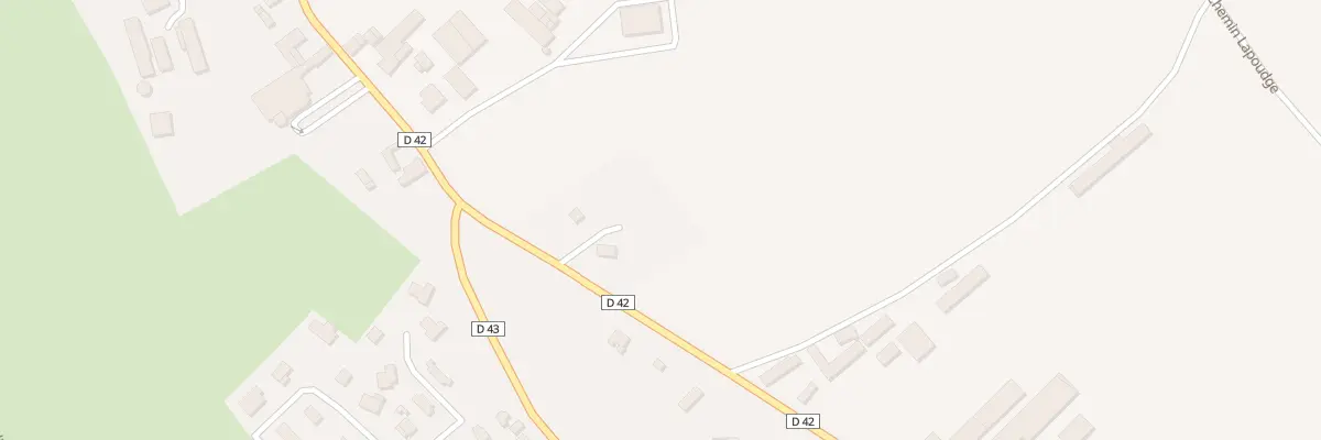 Plan du 1785 Rte Départementale 42 à Escoubès
