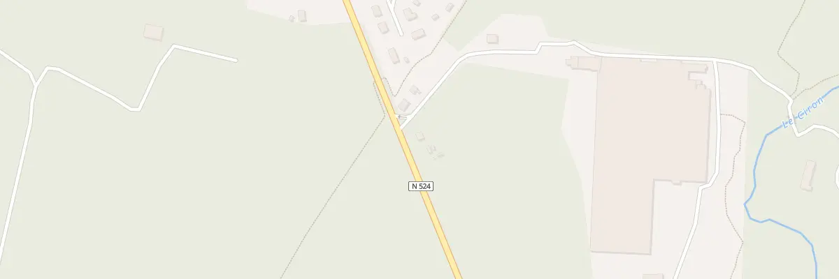 Plan du 36 Che de Tierrouge à Bernos-Beaulac