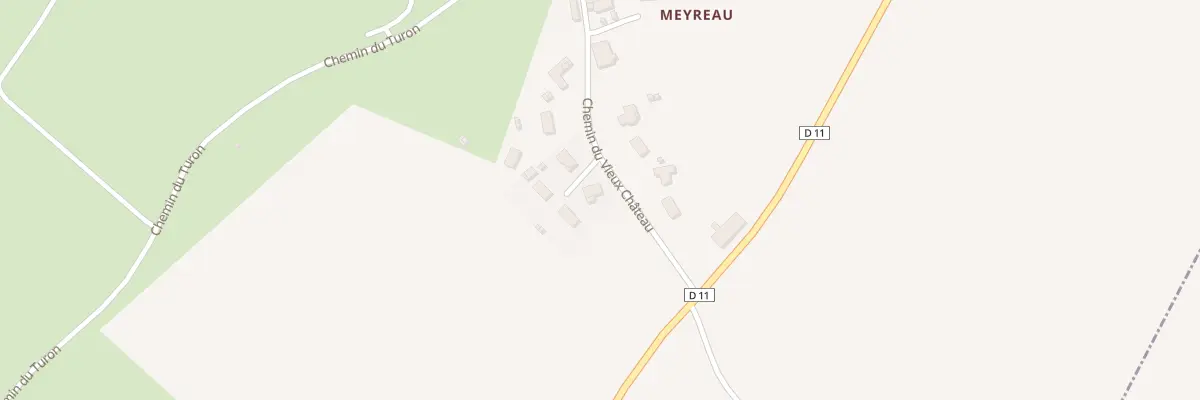 Plan du 25 Chem du Vieux Château à Dardenac