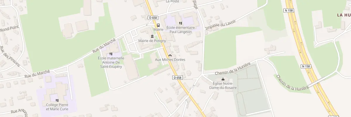 Plan du 5061 Rue du Général Leclerc à Potigny