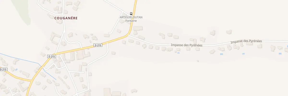 Plan du 4 Imp des Pyrénées à Artigueloutan