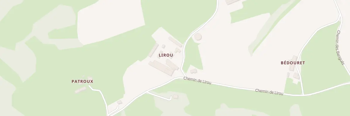 Plan du 5 Che de Lirou à Asson