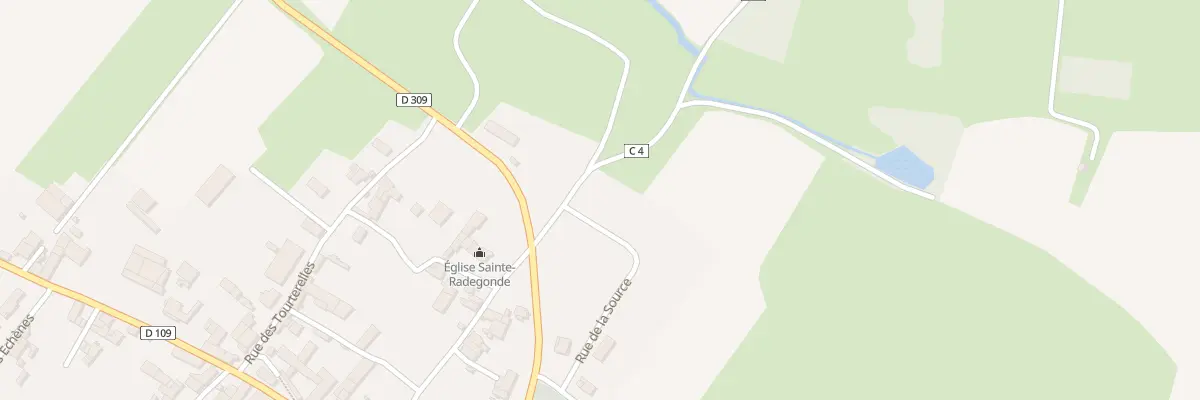 Plan du 11 Rue de la Source à Ensigné