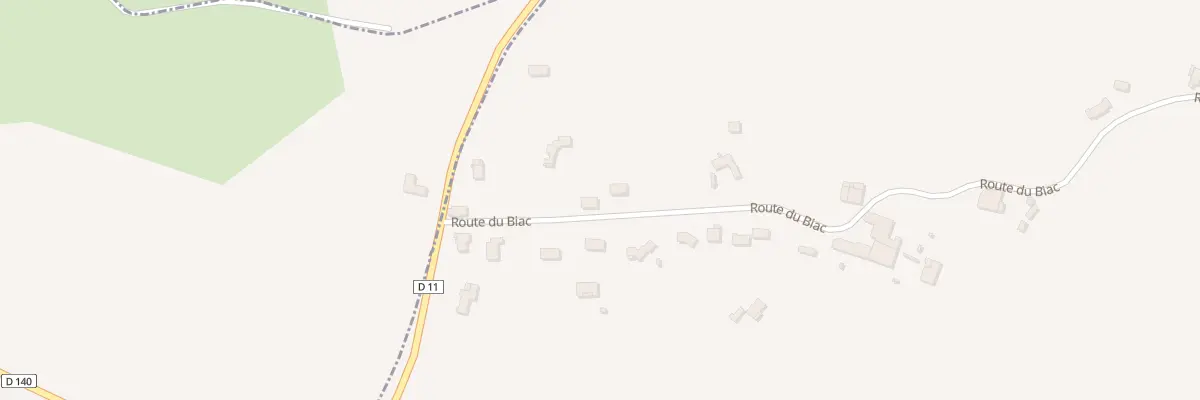 Plan du 21 Rte du Biac à Faleyras