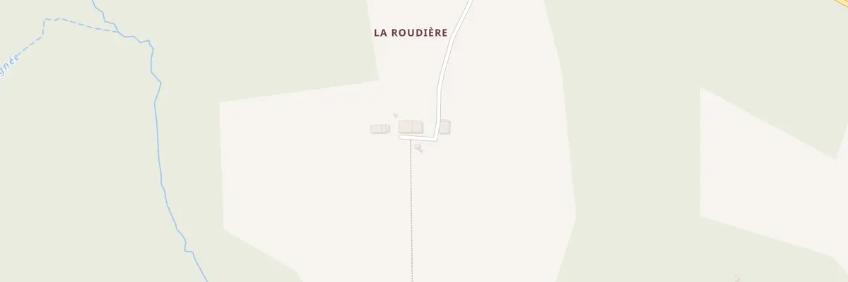 Plan du 387 Le Roudier à Maransin