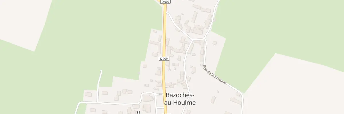Plan du 14 Rte de Putanges à Bazoches-au-Houlme