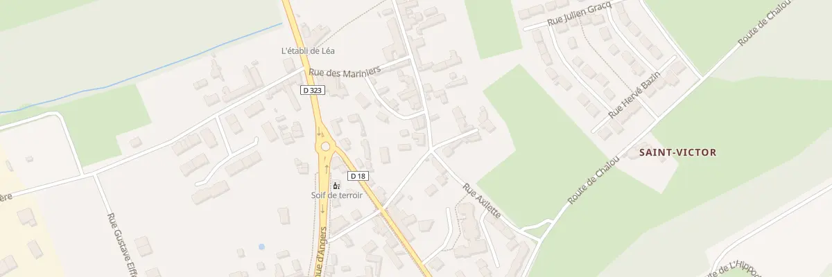 Plan du 46 Rue Saint-Léonard à Durtal