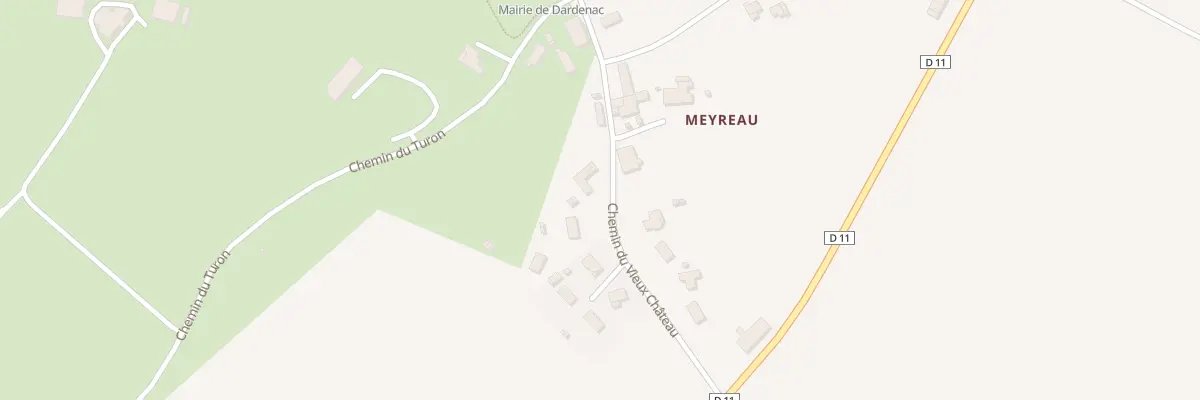 Plan du 15 Chem du Vieux Château à Dardenac