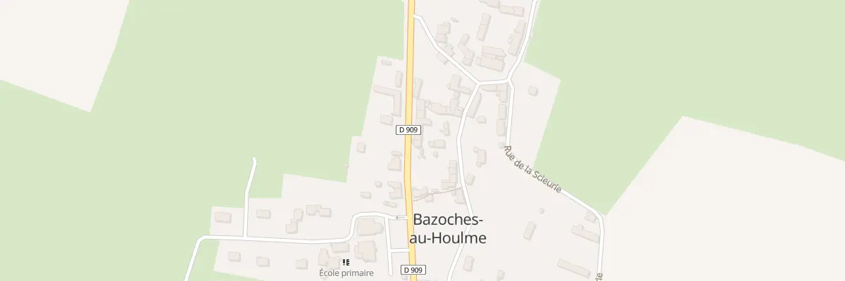 Plan du 12 Rte de Putanges à Bazoches-au-Houlme