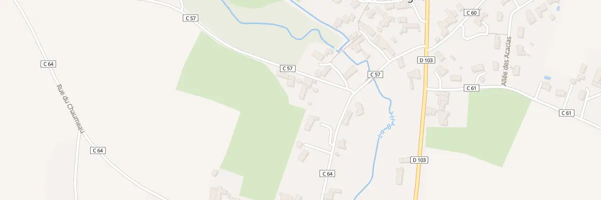 Plan du 19 Rte de Saint Medard Montigne à Celles-sur-Belle