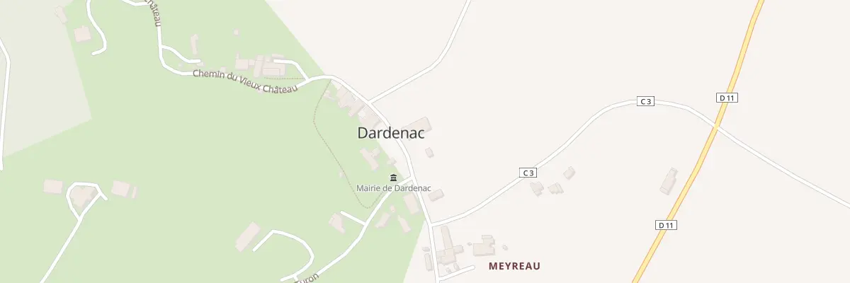 Plan du 12 Chem du Vieux Château à Dardenac