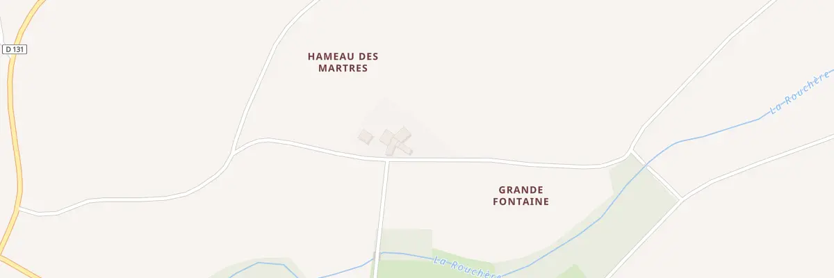 Plan du 5 Hameau des Martres au Gicq